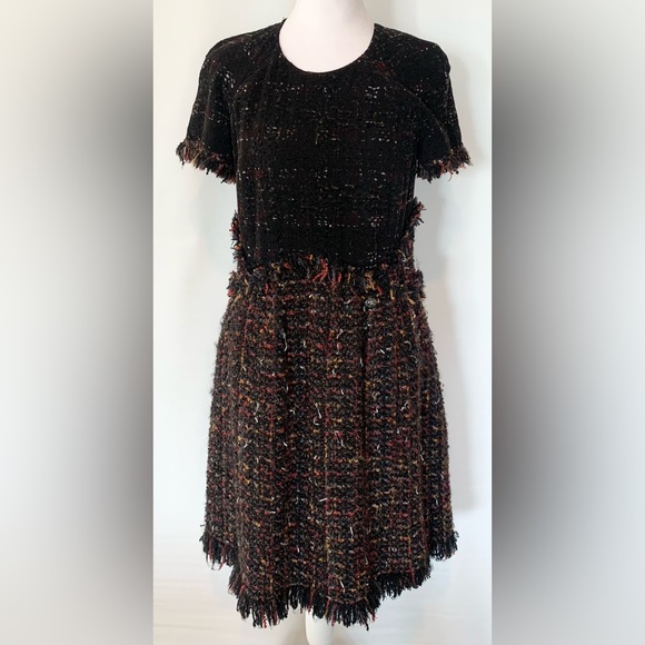 Chanel Boucle Dress - Size 40